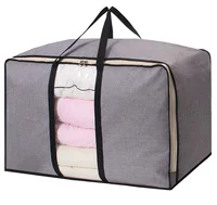 

Foldable soft quilt clothes travel pvc plastic storage bag