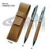 Gifts Twin Pen sets Ballpoint Pen & mechanical pencil Writing PU leather Pouch Packing Gifts Pen Stationery for Business Gifts