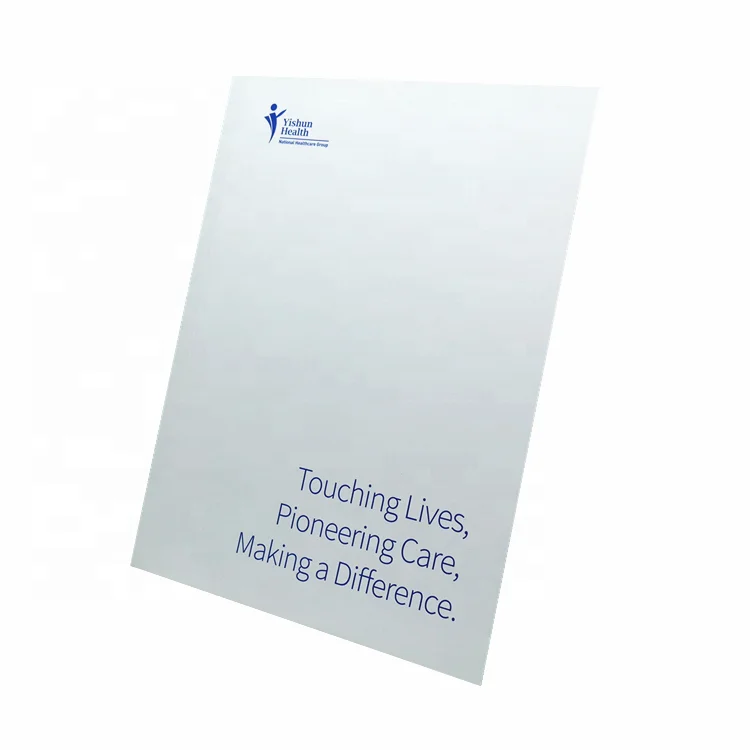 
Promotional fancy file folder with flap presentation custom folder a4 