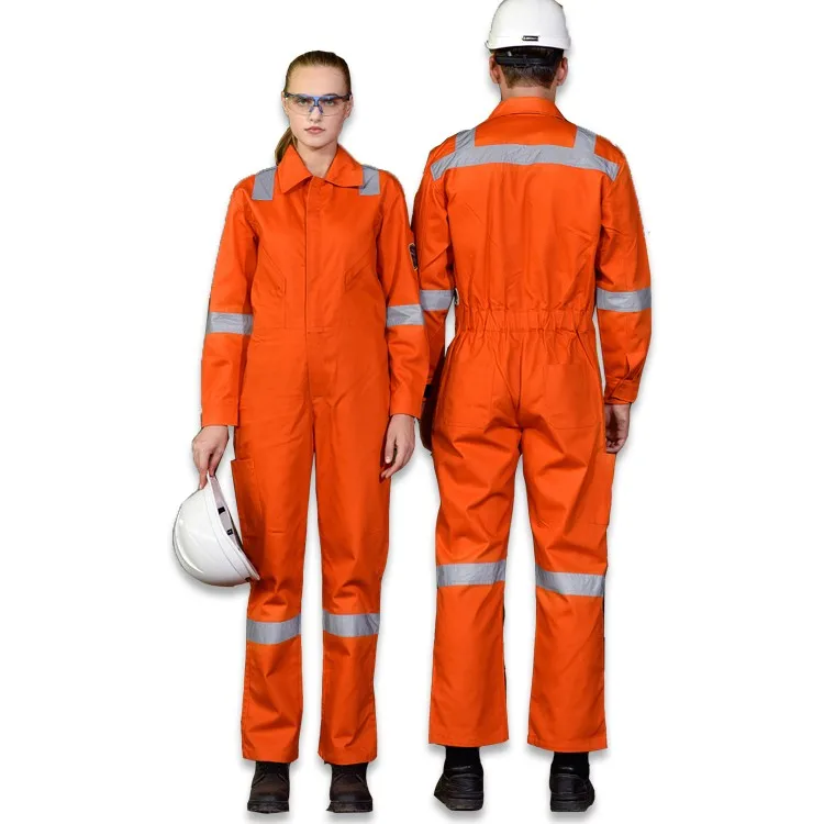 100% Fireproof Materials Fire Resistance Fr Safety Protective Coverall ...