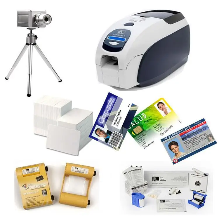 

Yongkaida id cards printer P330i Single-sided printing coating for smart cards printer