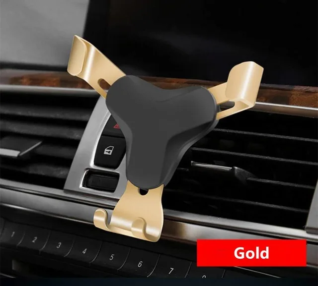 Car Phone Holder Air Vent Mount Clip Stand For Phone In Car No Magnetic Mobile Phone Stand Smartphone Holder