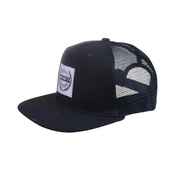 half mesh cap