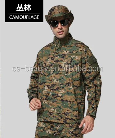 Camo woodland military Paintball Combat Uniform BDU Airsoft Suit Coat+pants Wargame sets