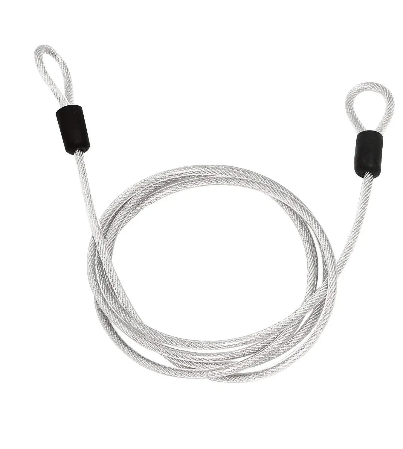 Vinyl Coated Braided Steel Lumintrail 12mm Heavy-Duty Security Cable 1//2 inch