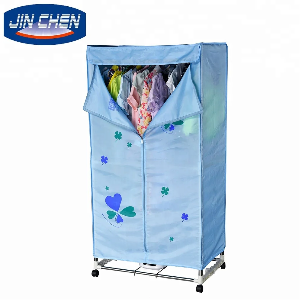
new portable folding electric clothes dryer machine with remote control 1800W waterproof cloth anion 