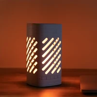 

Professional Water proof Mini Portable Wireless Speaker Table lamp Bluetooths Smart Led Lamp Speaker With 3rd gear dimming