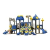 Molded plastic playground equipment large outdoor playground slide preschool slide for kids HF-18127A
