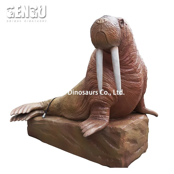 Walrus Hewan Animatronik Membuat Produsen Simulasi Buy Walrus