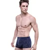 men's knitted long leg mature woven shorts briefs nylon spandex bamboo novelty plaid mini moto boxer