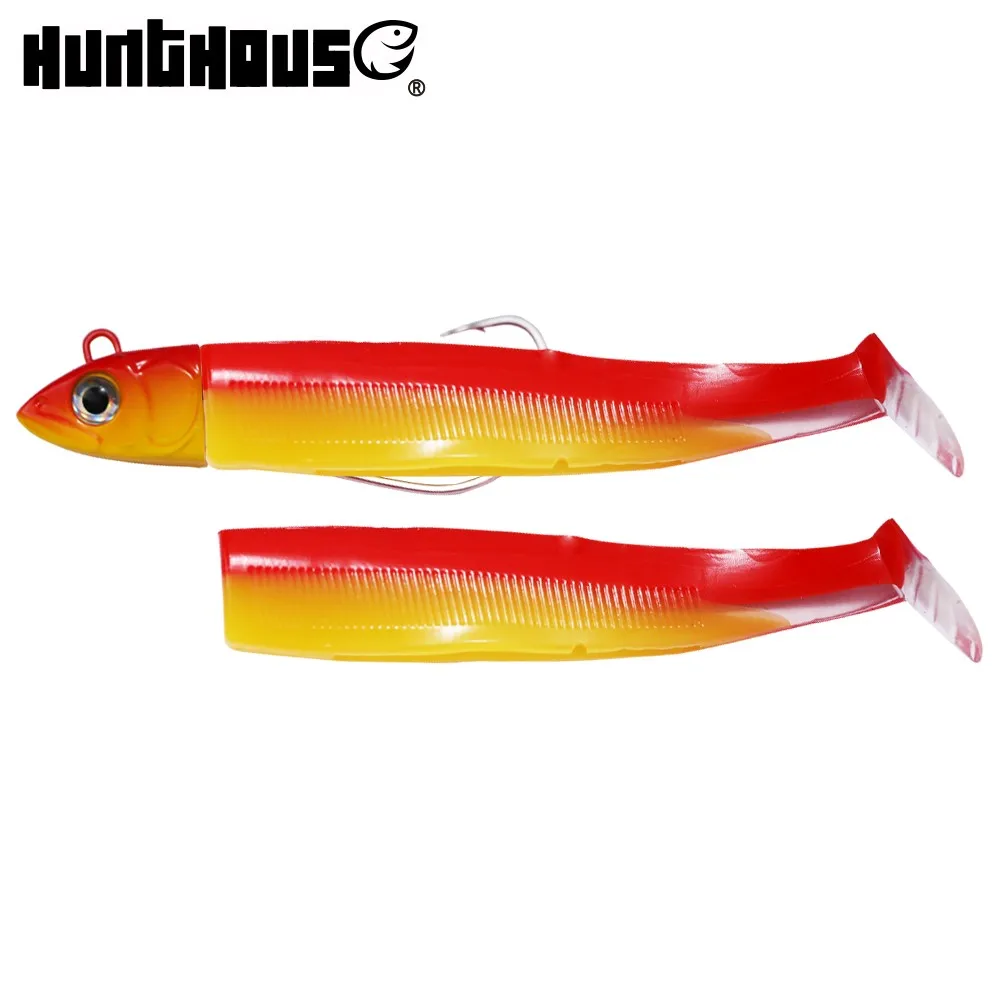

jigging lure black minnow soft body Lifelike lure, Vavious colors