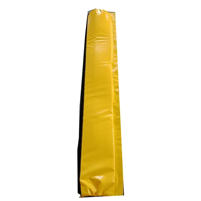 thumbnail interactive-video image 1 of Four Square Volleyball Basketball Pole Padding For Square Posts - Custom Size Safety Pads 4ft Height 4ft Square Pole Safety Pads 4x4 Inch 1 of 12
