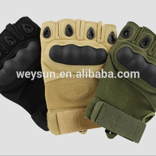 

Outdoor Sports Fingerless Military tactical gloves Hunting Cycling motorcycle Half Finger GlovesLuvas Tactical Mittens, Black;sand;green