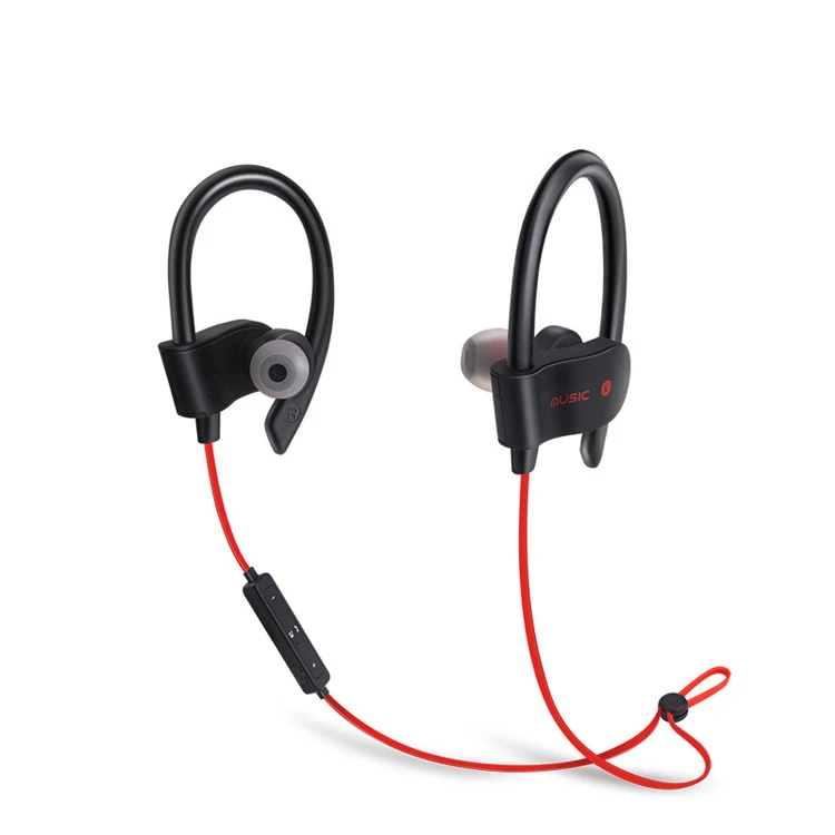 

High Quality Sport Sweatproof Headphone Wireless Bluetooth Earphone with Microphone
