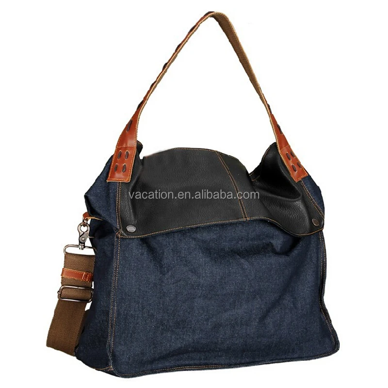 Blue Denim Cloth Large Shoulder Bag Messenger Bag Buy Blue Denim