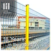 Heavy strengthen PVC coated welded wire mesh widely used for temporary fencing, to provide safety security