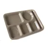 Hot sales Eco-friendly Bamboo fiber & Rice Husk Dish Plate