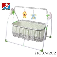 EN71 automatic electric baby cradle swing with remote control HC407020
