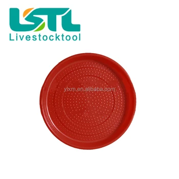 Plastic Baby Chicken Feeder Tray Poultry Chicken Feeding Tray