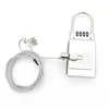 4.0mm Steel Wire Rope Transparent PVC Laptop Computer Security Box
