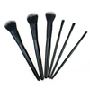 Fast Delivery 6pcs Black Powder Foundation Blush Eyeshadow Brush