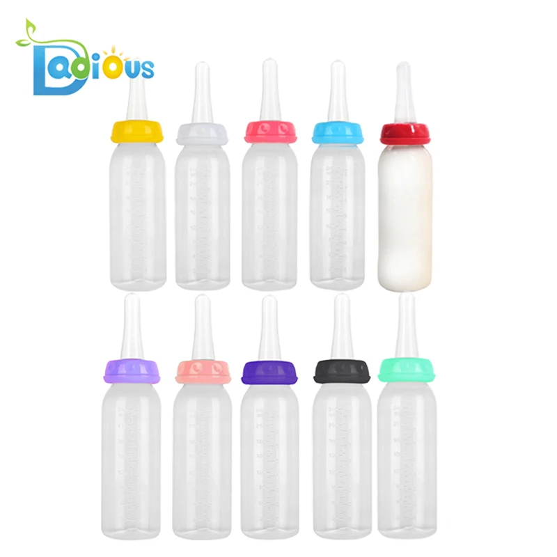 

ABDL Soild Colors PP Adult Baby Feeding Bottle With Silicone Adult Nipple, Black, pink, white, yellow,blue, green ,purple, light purple, red