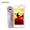 for iPhone X/6/7/8 waterproof case/bag underwater Diving Swimming water-park waterproof case bag touchscreen phone and video