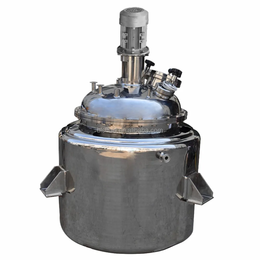 industrial mixing around and stirring up tank equipment stainless steel heating jacket crystallizing tank