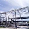 High snow load long span workshop building prefabricated industrial two story steel structure workshop