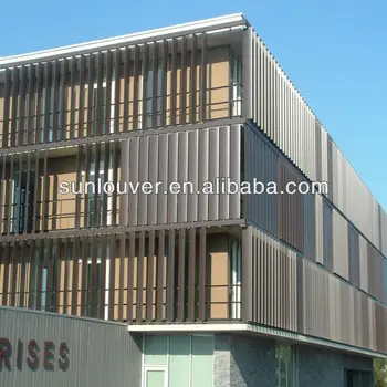 Aerofoil Outdoor Aluminum Louver As Construction Wall Facade Building Materials View Exterior Wall Construction Material Dexone Product Details From Foshan Dexone Building Materials Ltd On Alibaba Com