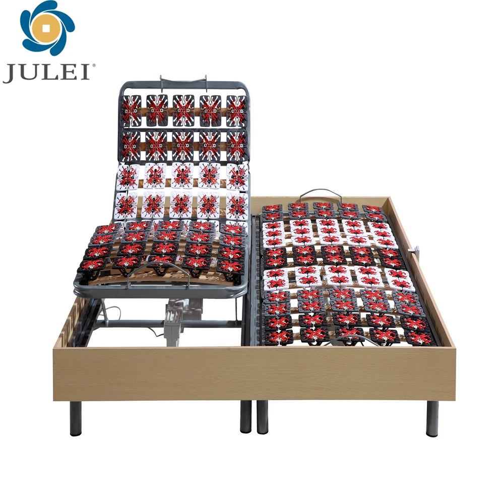 Electric Adjustable Queen Bed Frame Djpw35b With German Okin Motor