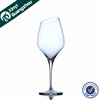 wholesale personalized angled rim red wine glass from factory