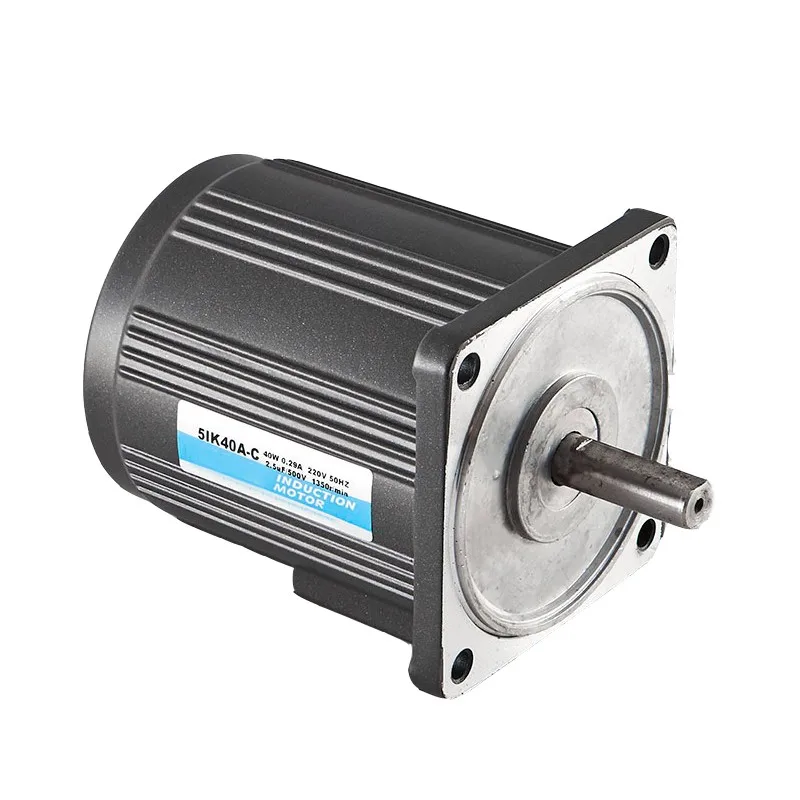 80mm 25w 220v High Torque Low Rpm Three Phase Electric Induction Ac Motor With Gearbox Buy