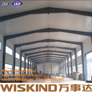 Prefab Large Span Steel Structure Shed Barn Trusses Warehouse