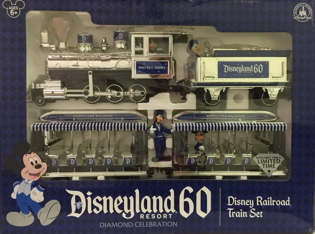 disneyland 60th train set