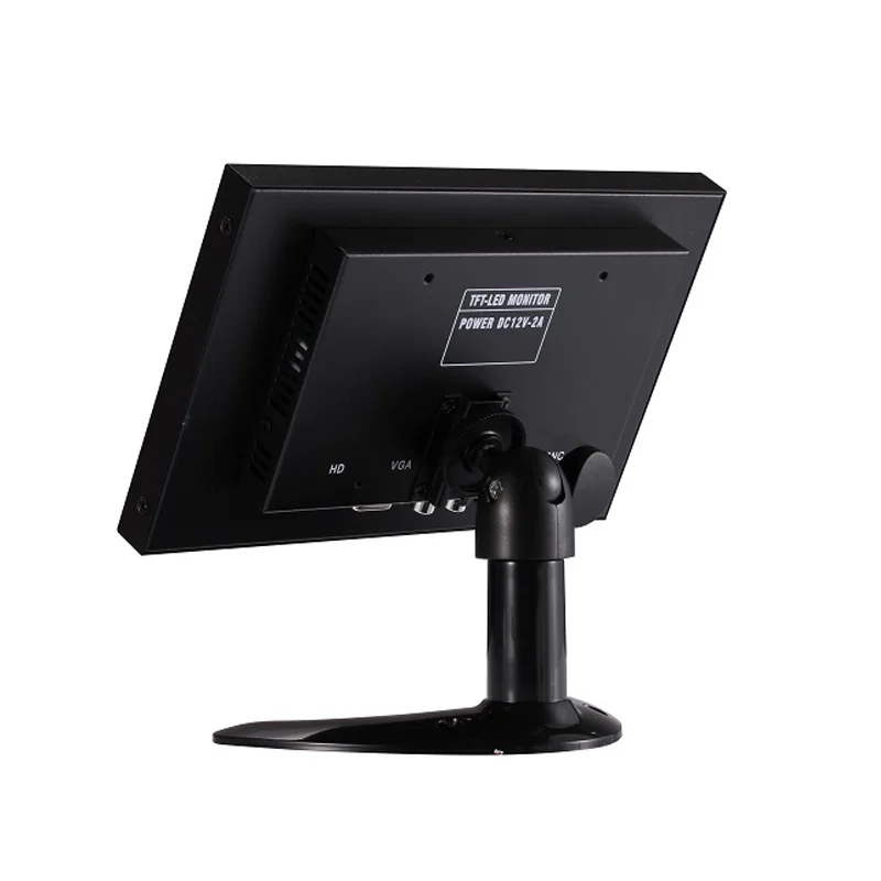 
8 10 inch VGA BNC IPS high brightness widescreen VESA mount CCTV monitor 