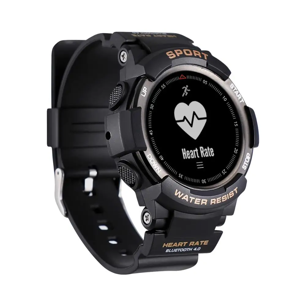 50m ip68 waterproof outdoor gps sports smart men's heart rate watch 2018