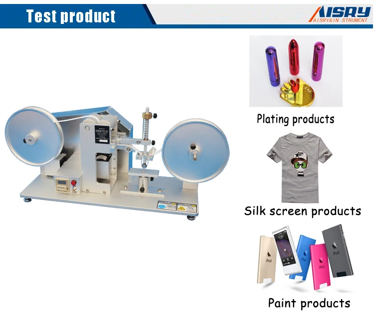 High Quality Rca Paper Tape Abrasion Tester Wear Test Machine Price