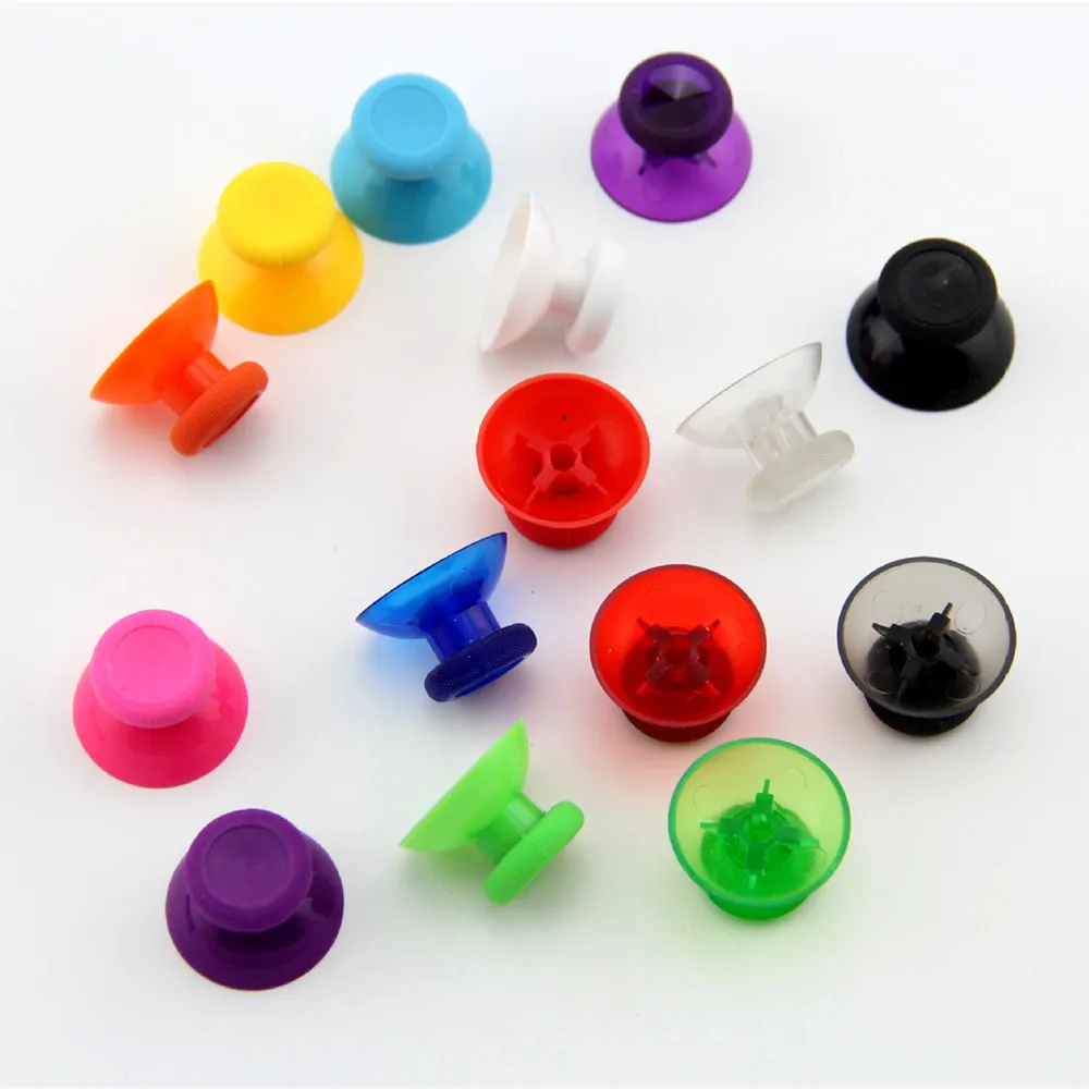 

SYYTECH Replacement Joystick Mushroom Thumbstick button Cap Thumb stick Grip for Xbox One, 7 colors