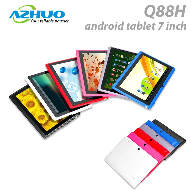 Best low price tablet pc q88 quad core android tablet 7 inch