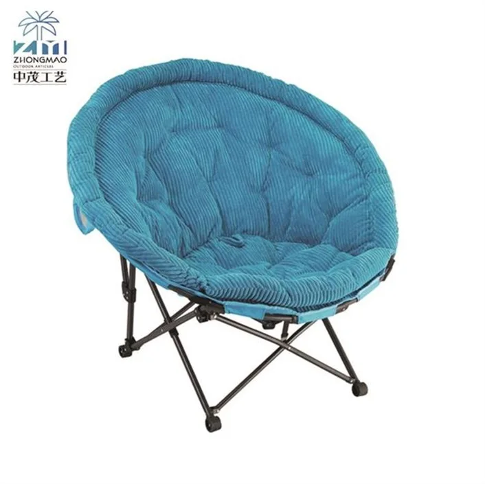 
ZM2020XL Outdoor reliable folding moon saucer chair 