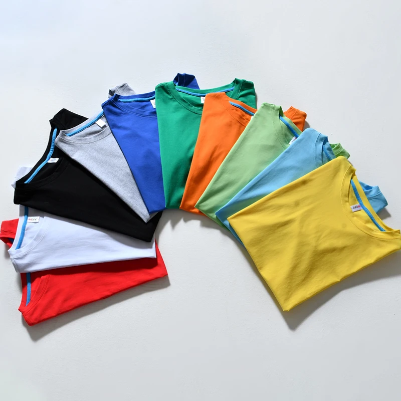 

custom high quality men t shirt printing white cotton t-shirt plain blank tshirt for men