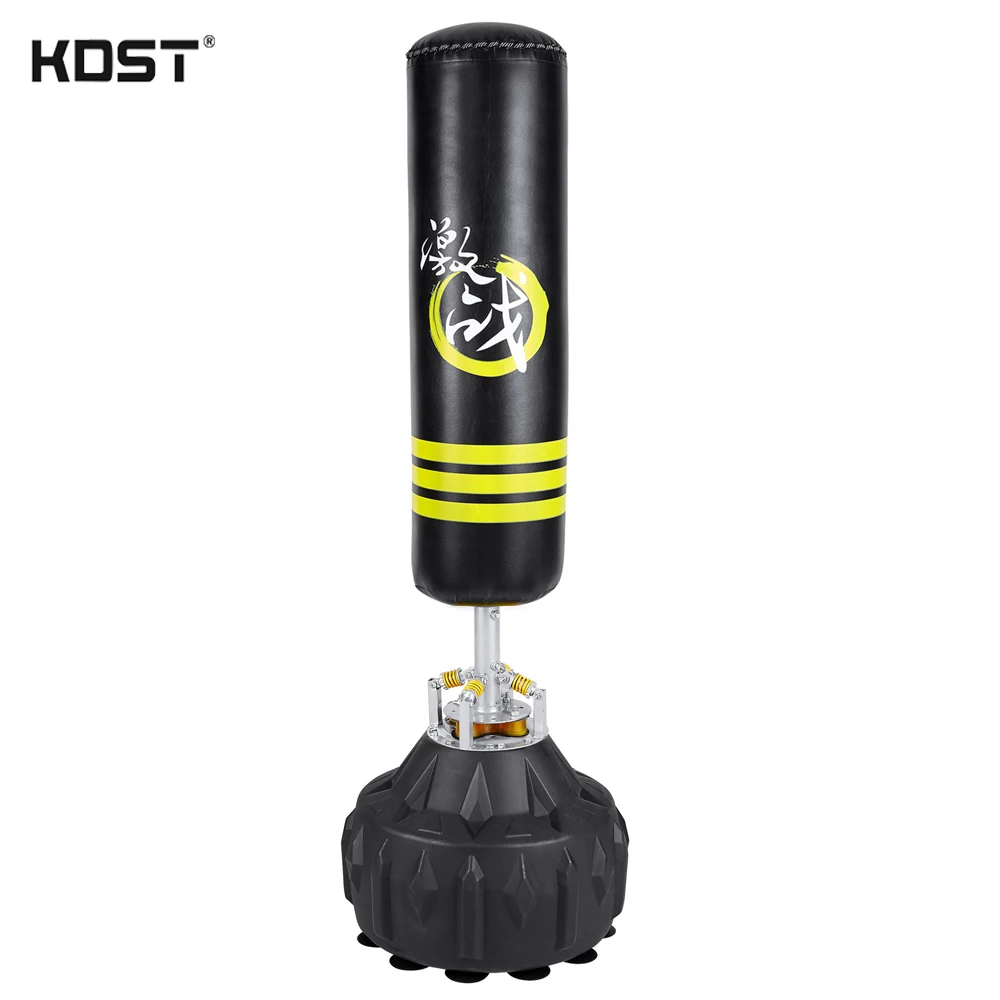 
karate stress desk punching bag cover custom logo free standing kick boxing sand bag handle punching machine 