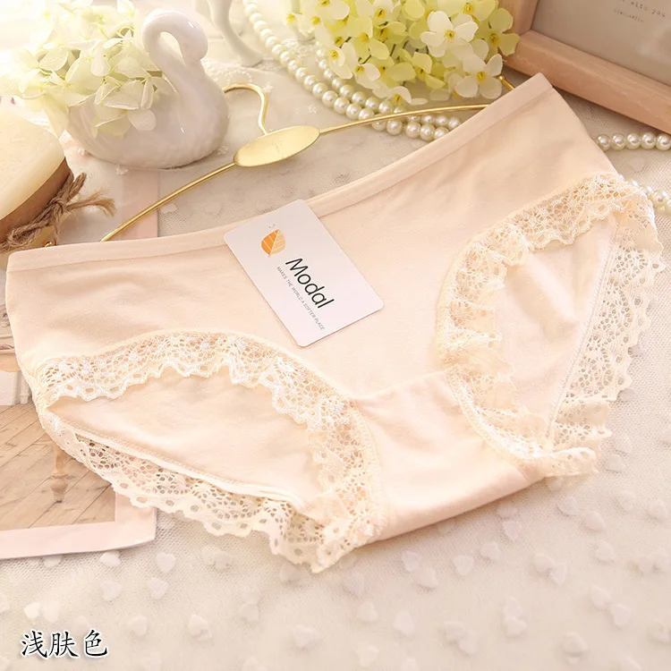 Many Colors Old Fashion Very Cheap Women Girls Modal Polyester Panties