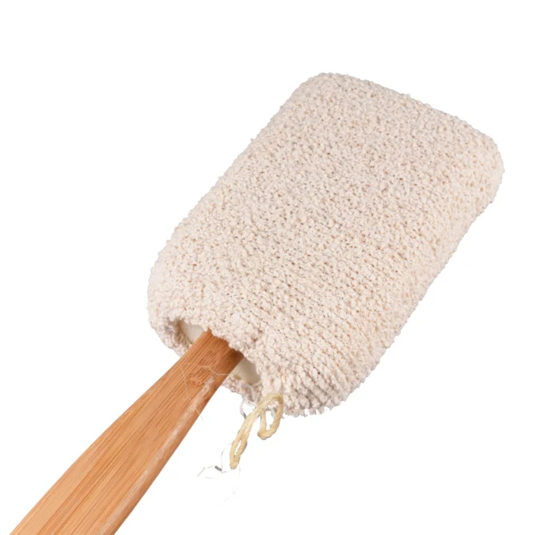 Natural Exfoliating Loofah Luffa Loofa Bath Brush On A Stick With