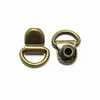Antique Brass D ring Shoe Eyelet Hooks Boot Metal Eyelets Hooks For Hiking Boot