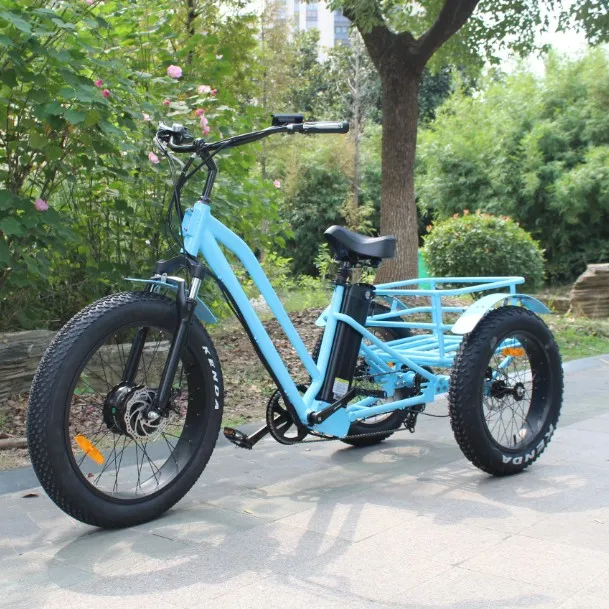 

Hot sale Electric tricycle bike Adult 3 wheel electric bicycle 500w(RSD-706)