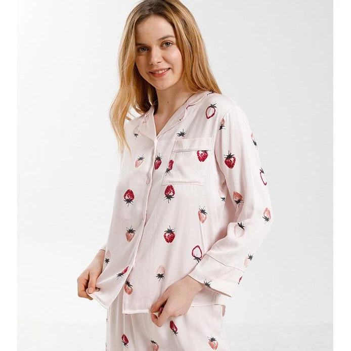 cute satin pajamas