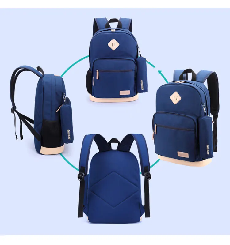 School Bag Backpacks With Pencil Case For Primary Students - Buy School ...