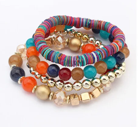 

Woman handmade beaded high quality bracelets, N/a